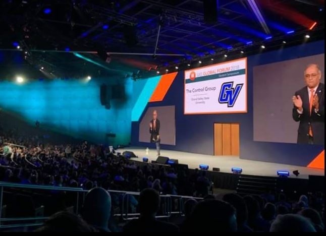 GVSU Biostatistics Masters students finish second in an International Analytics Competition